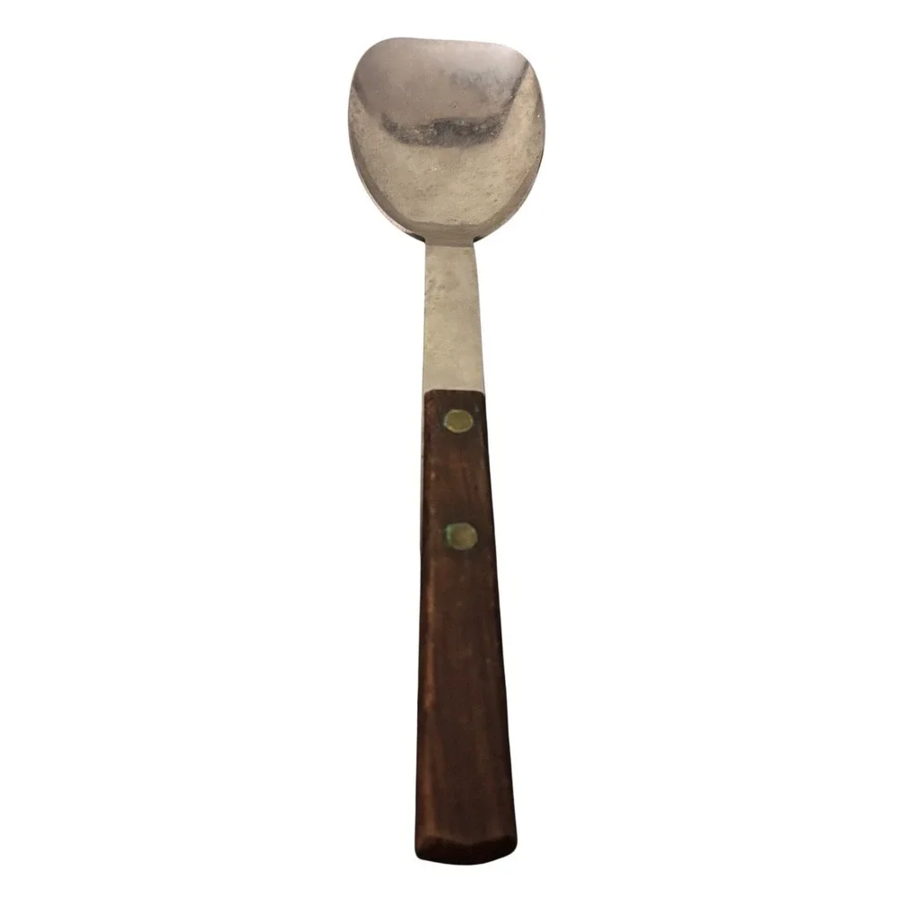 Barrett's Vintage Stainless Steel Ice Cream Spade | Wood Handle | Japan | 10